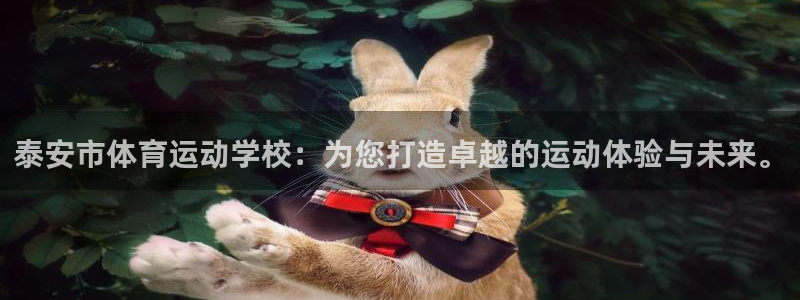 米兰体育官方正版app官方：泰安市体育运动学校：为您打造卓越